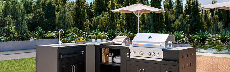 faire une cuisine extérieure dans son jardin